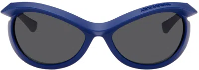Burberry Blue Blinker Sunglasses In 410787
