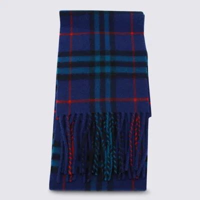 Burberry Blue Cashmere Scarf