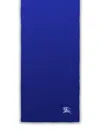 Burberry Mu Ribbed Scarf In Blue