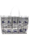 Burberry Ekd Label Tote Bag