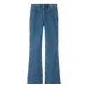Burberry Mid-rise Bootcut-leg Jeans In Blue