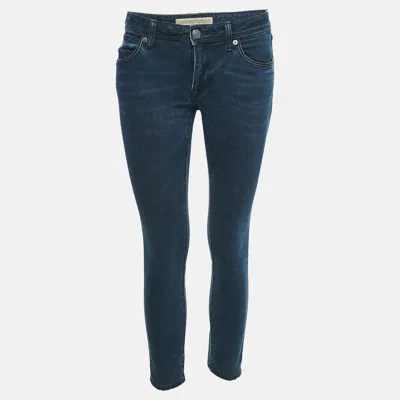 Burberry Blue Denim Skin Fit Jeans M Waist 28"