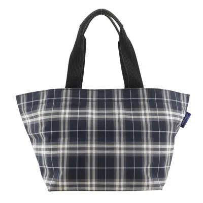 Pre-owned Burberry Blue Label Blue Navy Nylon Tote Bag () In Blue, Navy