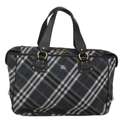 Pre-owned Burberry Blue Label Blue Wool Tote Bag ()