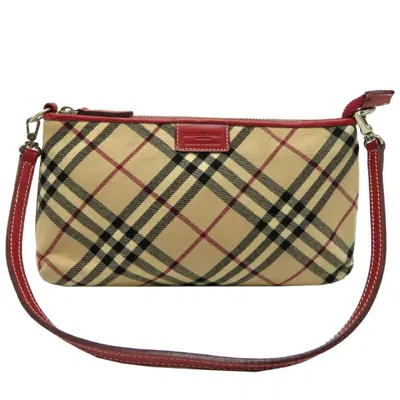 Pre-owned Burberry Blue Label Color Felt Leather Shoulder Bag ()