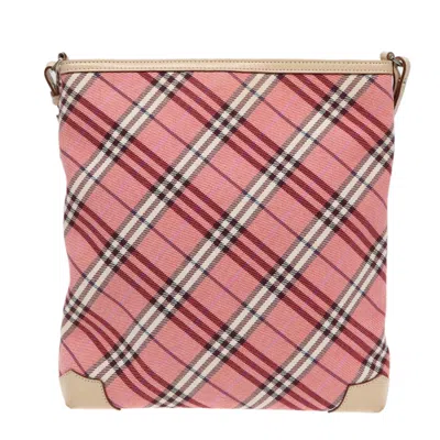 Pre-owned Burberry Blue Label Multicolour Canvas Shoulder Bag ()