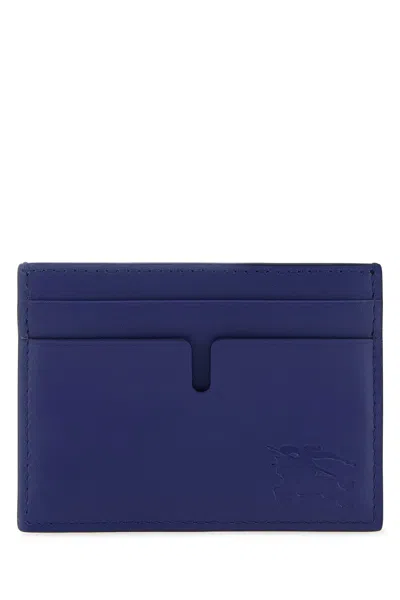 Burberry Blue Leather Cardholder