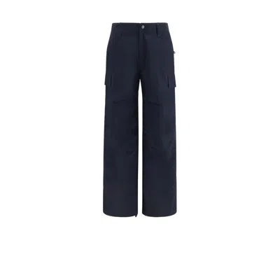 Burberry Blue Polyamide Cargo Pants