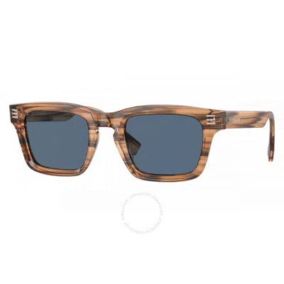 BURBERRY BURBERRY BLUE RECTANGULAR MEN'S SUNGLASSES BE4403 409680 51