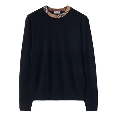 BURBERRY BLUE SWEATERS