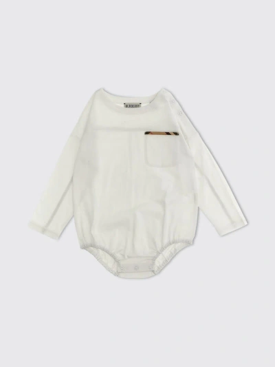 Burberry Babies' 婴儿连体服  Kids 儿童 颜色 白色 In White