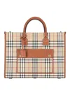 Burberry Bolsa Bandolera - Freya In Beige