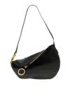 Burberry Small Knight Chain-linked Puffy Shoulder Bag In Black