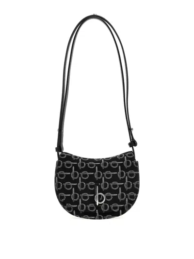 BURBERRY BOLSA BANDOLERA - NEGRO