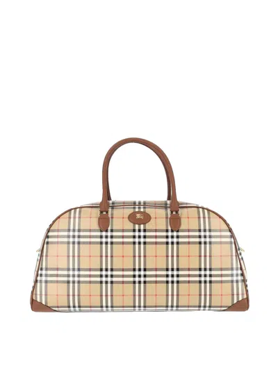 Burberry Bolsas De Viaje - Beis