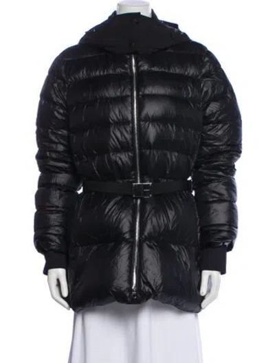 Pre-owned Burberry Bomber Jacket In Black