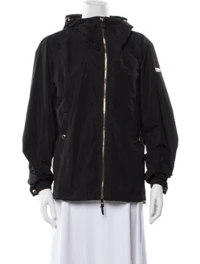 Pre-owned Burberry Bomber Jacket In Black