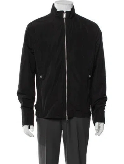 Pre-owned Burberry Bomber Jacket In Black