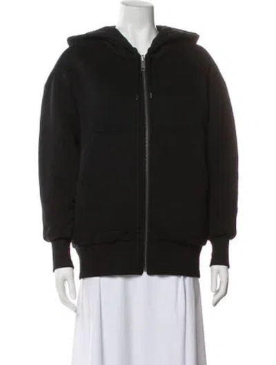 Pre-owned Burberry Bomber Jacket In Blue