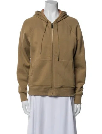 Pre-owned Burberry Bomber Jacket In Neutral