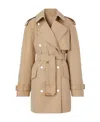 Burberry Trenchcoat Aus Gabardine In Nude