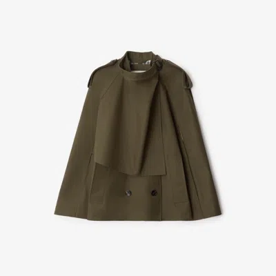 BURBERRY BURBERRY BONDED COTTON TRENCH CAPE