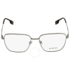BURBERRY BURBERRY BOOTH DEMO SQUARE MEN'S EYEGLASSES BE1368 1144 54