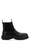 Burberry Chelsea Creeper Ankle Boots In Black