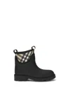 Burberry Women Marsh Stamp Rubber Ankle Boots In Multi