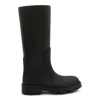 Burberry Marsh Water Resistant Rubber Boots In Black