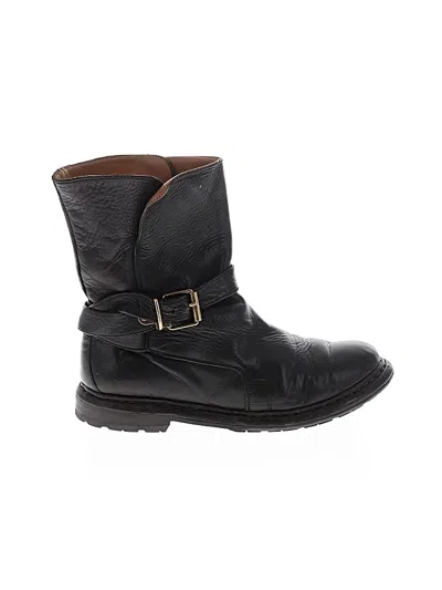 Pre-owned Burberry Boots In Brown