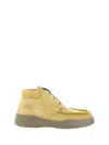 Burberry Casual Calfskin Ankle Boots In Manilla