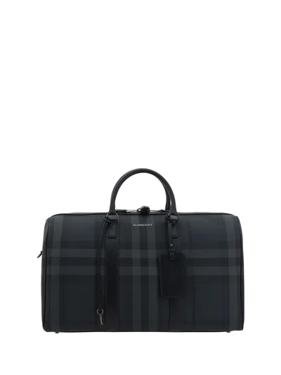 Burberry Borsa A Mano Boston In Black