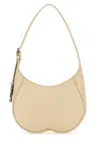 Burberry Sand Leather Small Chess Shoulder Bag