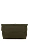 Burberry Army Green Canvas Trench Belt Bag