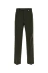 Burberry Wool Trousers With Back Pockets And Belt Loops In Glen