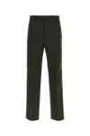 Burberry Wool Trousers With Back Pockets And Belt Loops In Glen