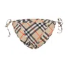 Burberry Sand Beige Bottom Bikini In Multi