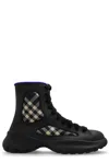 BURBERRY BOULDER CHECKED ANKLE BOOTS