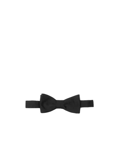 Burberry Bow Tie In Black