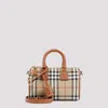 Burberry 'check Media Bowling Bag' In Vntg Chk Briar Brown