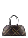 Burberry Men Bowling Highlands Extra Large Leather Bag In Brown