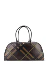Burberry Men Bowling Highlands Extra Large Leather Bag In Brown