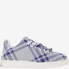 BURBERRY BURBERRY BOX CHECK SNEAKERS