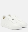 Burberry Women Box Sneaker In Leather In White
