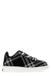 Burberry Dynamic Pattern Sneakers With Comfortable Sole