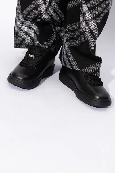 Burberry ‘box' Sneakers In Black