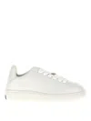 Burberry Women Box Sneaker In Leather In White
