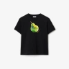 BURBERRY BURBERRY BOXY CRYSTAL PEAR COTTON T-SHIRT