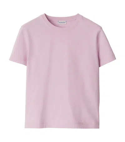 BURBERRY BOXY T-SHIRT